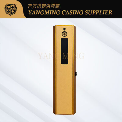 Quality Aluminum UV Code Checker Portable Poker Chip Detector for Baccarat Casino Gaming Tables factory