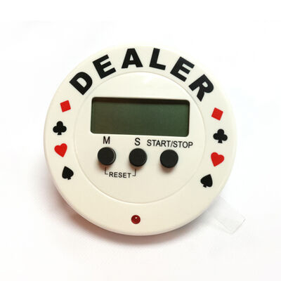 Qualité Minuterie officielle de marchand de casino de minuterie de tournoi de tisonnier de bouton électronique de marchand de compte à rebours de Digital pour Texas Holdem usine