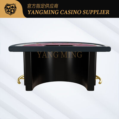 Kalite Yarım ay Black Jack Kumar Masası, Blackjack Poker Masası, Özel Tasarım fabrika