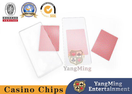 Quality Casino Poker Playing Cards Niuniu Games Cover Box Factory Design Customized Frosted Acrylic Brand factory