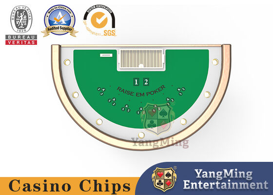 Jakość Najnowszy 2026 Luxury Super High Quality Blackjack Poker Table Wholesale Of 7 Player Casino Poker Games fabryka