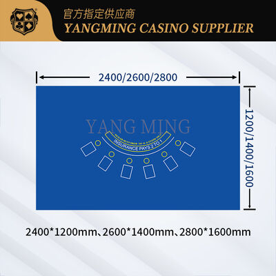 Quality Factory Wholesale Custom Printed Blackjack Table Layout for Poker Table Game factory