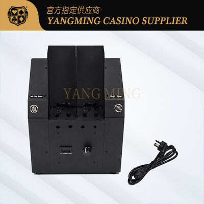 Quality Double Feeding Port Variable Speed Auto Card Shredding Machine Commercial Grade Card Shredder For Casino Poker factory