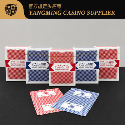 Quality Casino Grade 310g Black Core Waterproof Playing Cards with Custom Printing factory