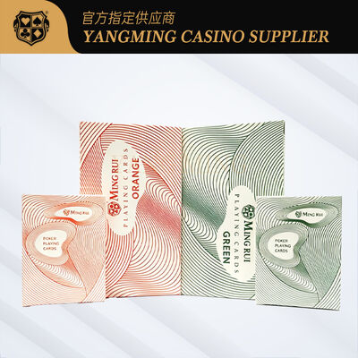 Quality Casino Grade 310g Black Core Poker Playing Cards Compatible with Electronic Shoe factory