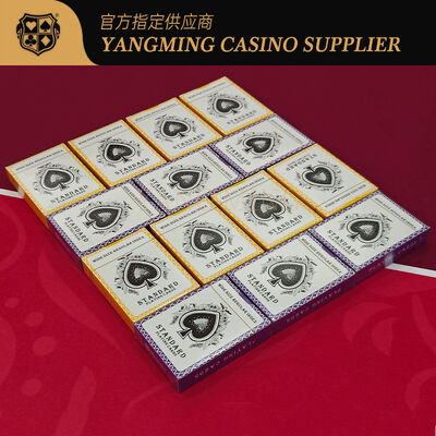Quality Custom Korean Black Core Playing Cards with Logo and Color Design factory