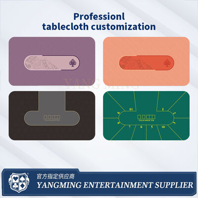 Quality Premium Custom Oval Texas Holdem Gaming Table Layout For High-end Casinos factory