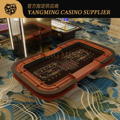 Quality Custom Casino Table Layout Felt for Huaqi Poker Gaming Tables factory