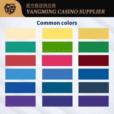 Quality Luxury Sic Bo Casino Table Layout Cloth for Gaming Clubs and Resorts factory