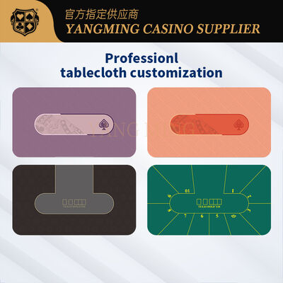 Quality Factory Customized Texas Hold'em Casino Table Felt for Gaming Clubs  factory