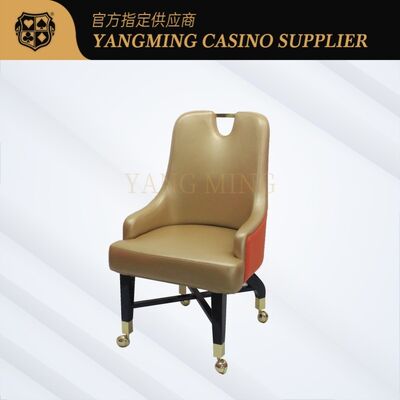 Quality Casino Standard PU Leather Gaming Chair for Casino Poker Table Game factory