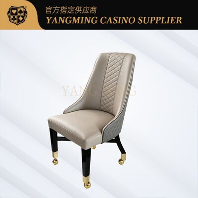 Quality Customized Swivel Poker Gaming Chair Equipped With Rolling Wheels for Casino‑Club Use factory