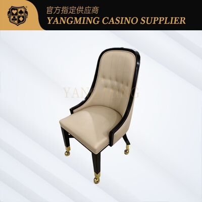 Quality Customized Swivel Poker Gaming Chair Equipped With Rolling Wheels for Casino‑Club Use factory