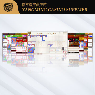 Quality Casino Baccarat Gambling Systems Electronic Recording Software for Gaming Table Game factory