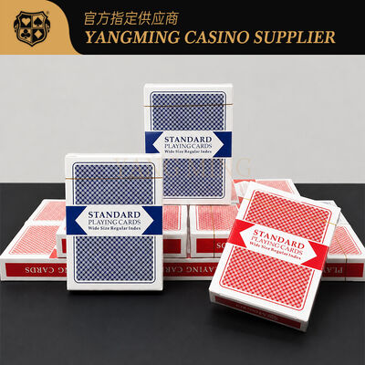 Quality Custom Casino Baccarat Playing Cards Anti Peeping Black Core Paper factory