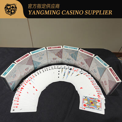 Quality Balanced Domestic Blue Core Casino Playing Cards For Casual Gaming factory