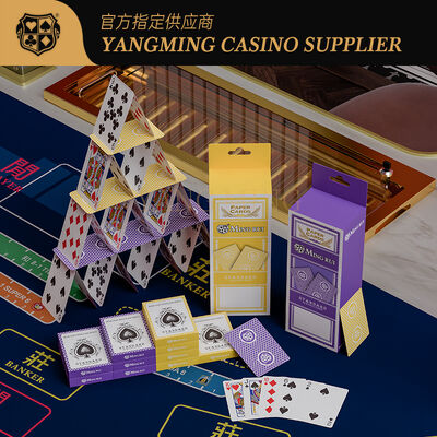 Quality Black Core Casino Playing Cards Featuring In Smooth Handling factory