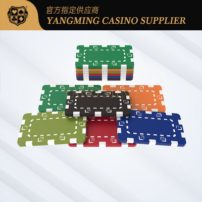 Quality Wholesale Custom Gaming ABS Chips for Casino Poker Table Game  factory