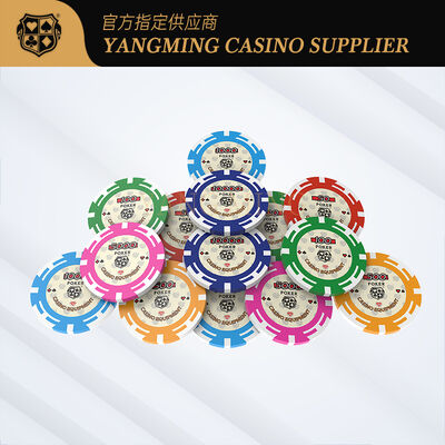 Quality Wholesale Custom Gaming ABS Chips for Casino Poker Table Game  factory