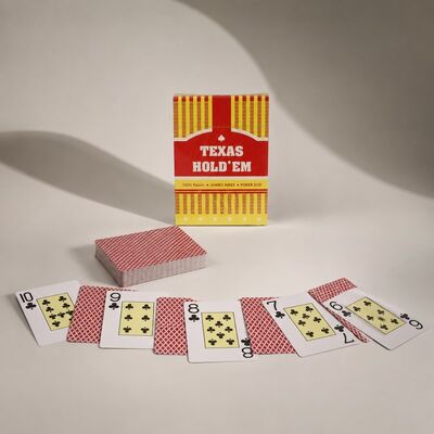 Quality OEM Custom Red PVC Playing Cards with Personalized Logo Pattern and Packaging factory