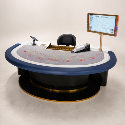 Quality RFID Smart Baccarat Table with Real-Time Chip Recognition and Data Transmission System factory