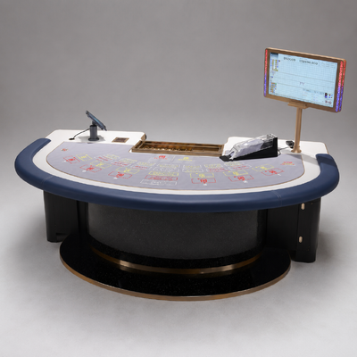 Quality RFID Smart Baccarat Table with Real-Time Chip Recognition and Data Transmission System factory