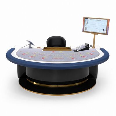 Quality Customized Smart RFID Poker Gaming Table for Baccarat and Bull Games Manufacturer Supply factory
