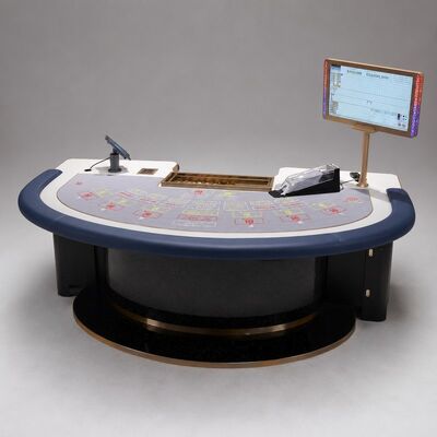 Quality Factory Customized RFID Chip Induction Casino Table for Poker Baccarat and Bull Games factory