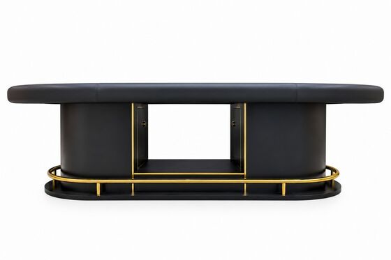 Quality RFID Texas Hold'em Table with Customizable Tablecloth Designs factory