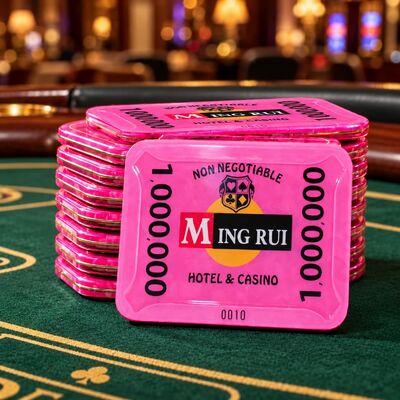 Quality Acrylic Casino Poker Chips with RFID Chips for Table Games factory