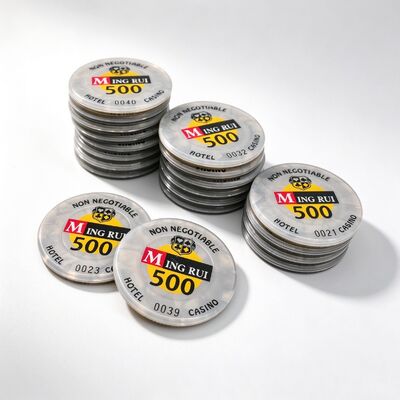 الجودة Custom Color RFID Casino Chips and Rectangular Plaques for Casinos مصنع