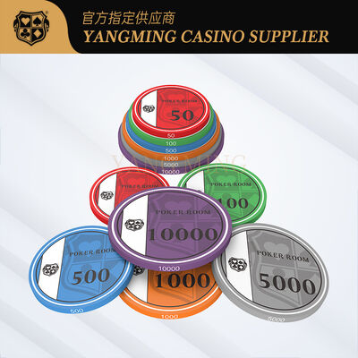 Quality Manufacturer Custom Ceramic Casino Chips with Personalized Denominations factory