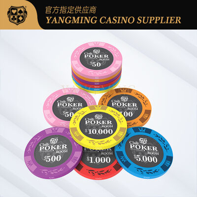 Quality Factory Direct Ceramic Poker Chips with Custom Logo and Casino Chip Designs factory
