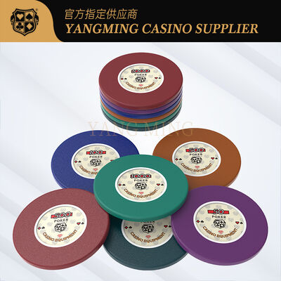 Quality Custom Nylon Gaming chips for Casino Table Games factory