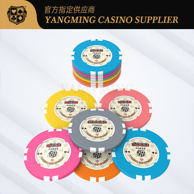 Quality Wholesale Nylon Poker Chips With Free Design Services factory