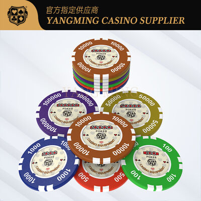 Quality Wholesale Nylon Poker Chips With Free Design Services factory