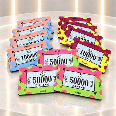 Quality Casino Quality Ceramic Poker Chips Set for Poker Table Gambling factory