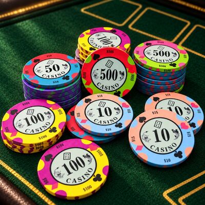 Quality  Factory Direct Poker Chips Custom Logo Ceramic Poker Chips for Casino Game factory