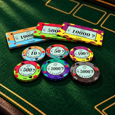 Quality  Factory Direct Poker Chips Custom Logo Ceramic Poker Chips for Casino Game factory