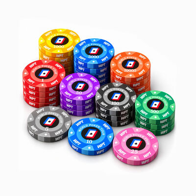 Quality Custom Ceramic Poker Chips for Texas Holdem Clubs and Casino Table Games factory