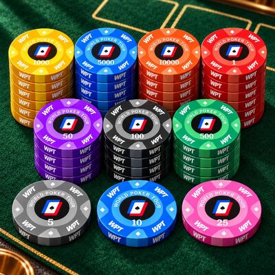 Quality Wholesale WPT Ceramic Poker Chips for Casino Poker Table Game  factory