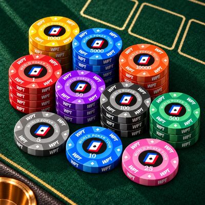Quality Wholesale WPT Ceramic Poker Chips for Casino Poker Table Game  factory