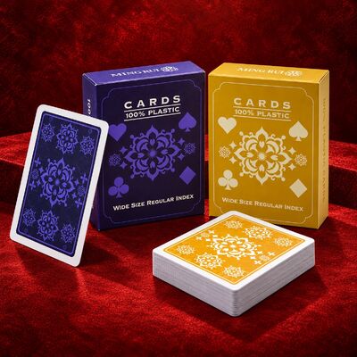 Quality Wholesale PVC Playing Cards with Custom Printed Card Backs factory