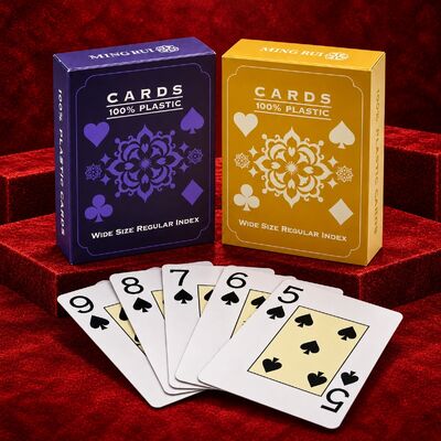 Quality Wholesale PVC Playing Cards with Custom Printed Card Backs factory