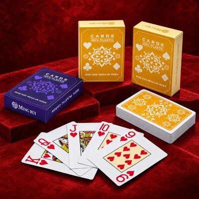 Quality Wholesale PVC Playing Cards with Custom Printed Card Backs factory