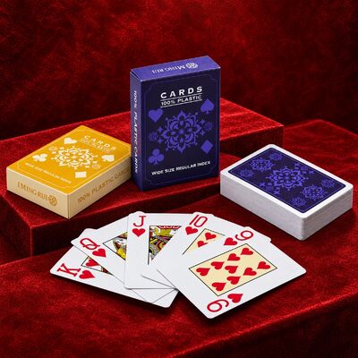 Quality Wholesale PVC Playing Cards with Custom Printed Card Backs factory