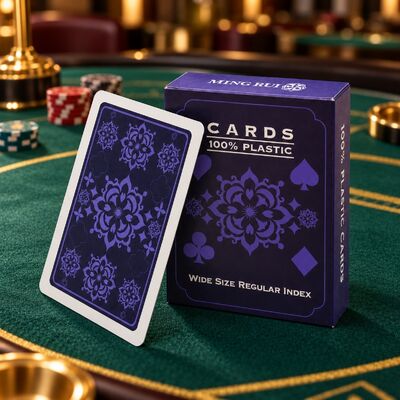 Quality Custom-Made 100% Plastic Playing Cards Can Be Design factory