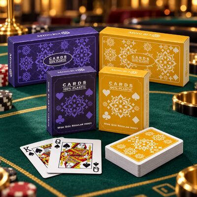 Quality Custom-Made 100% Plastic Playing Cards Can Be Design factory