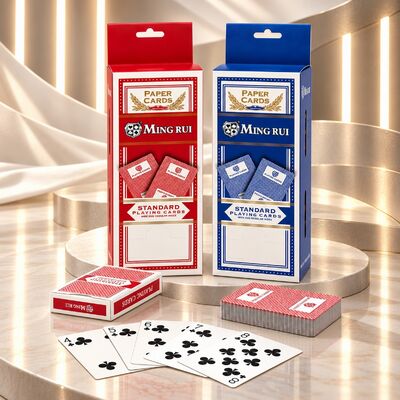 Quality German Imported Black Core Playing Cards for Casino and Poker Games factory