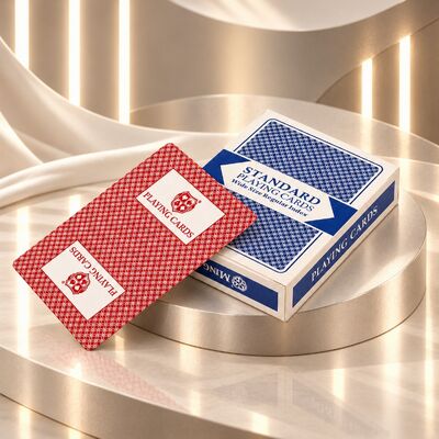 Quality German Imported Black Core Playing Cards for Casino and Poker Games factory